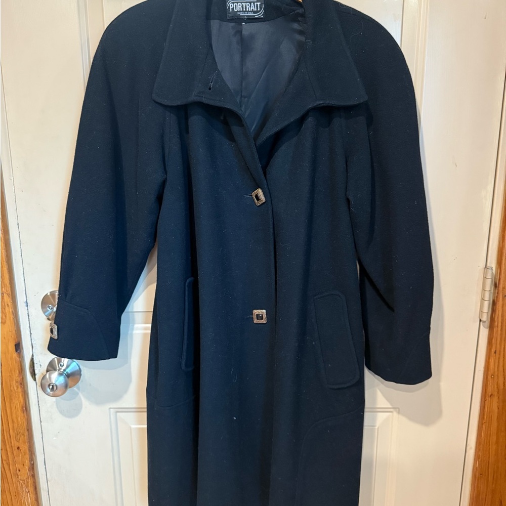 Women's Navy Coat